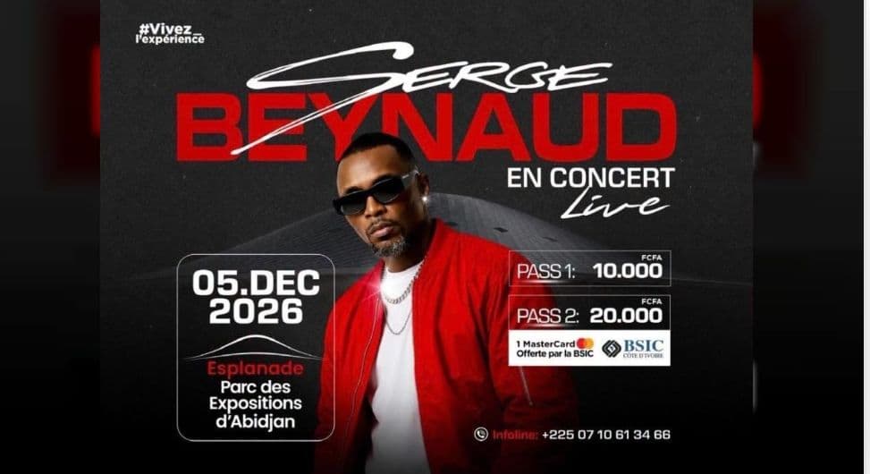 Beynaud en concert à l'esplanade du parc des expos