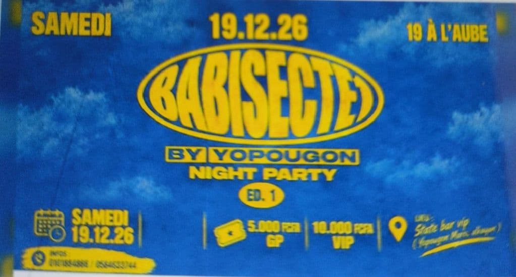 Babisecte ed 1 Yopougon